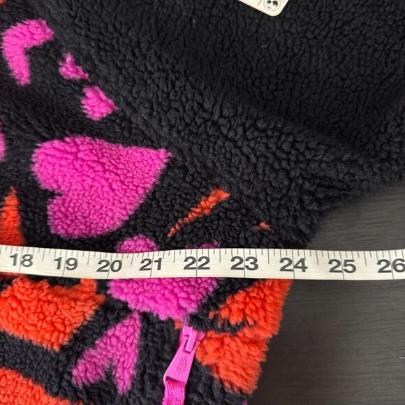 Free People Jacket Women Small Rocky Ridge Fleece Bolts of Love Cozy FP Movement - Picture 8 of 9